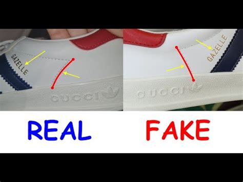 adidas gucci gazelle real vs fake|adidas gazelle counterfeit.